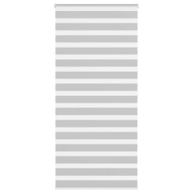 Estor cebra gris claro 115x200cm tejido ancho 110,9cm poliéster de , Persianas y estores - Ref: Foro24-4014472, Precio: 34,50...
