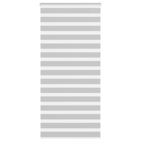 Estor cebra gris claro 115x200cm tejido ancho 110,9cm poliéster de , Persianas y estores - Ref: Foro24-4014472, Precio: 34,50...