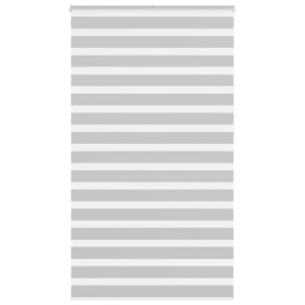 Estor cebra gris claro 135x230cm tejido ancho 130,9cm poliéster de , Persianas y estores - Ref: Foro24-4014502, Precio: 31,76...
