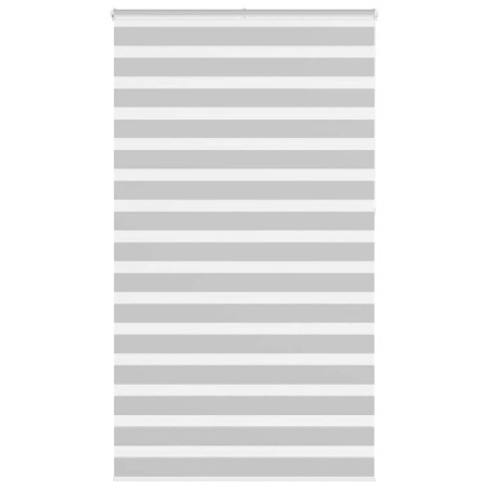 Estor cebra gris claro 135x230cm tejido ancho 130,9cm poliéster de , Persianas y estores - Ref: Foro24-4014502, Precio: 31,76...