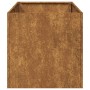 Jardinera oxidada 40x80x40 cm acero corten de , Maceteros y jardineras - Ref: Foro24-860737, Precio: 58,70 €, Descuento: %