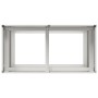 Jardinera 80x40x80 cm acero inoxidable de , Maceteros y jardineras - Ref: Foro24-860714, Precio: 124,35 €, Descuento: %