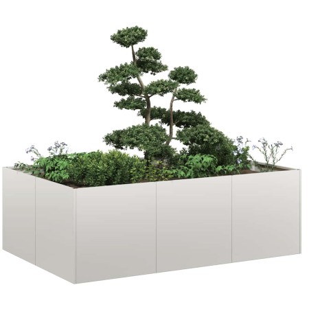 Jardinera 120x80x40 cm acero inoxidable de , Maceteros y jardineras - Ref: Foro24-860749, Precio: 115,62 €, Descuento: %
