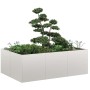 Jardinera 120x80x40 cm acero inoxidable de , Maceteros y jardineras - Ref: Foro24-860749, Precio: 115,62 €, Descuento: %
