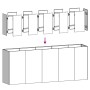 Jardinera 200x40x80 cm acero inoxidable de , Maceteros y jardineras - Ref: Foro24-860728, Precio: 237,66 €, Descuento: %