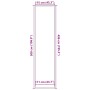 Felpudo antracita 115x500 cm de , Felpudos - Ref: Foro24-4105556, Precio: 107,17 €, Descuento: %