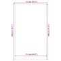 Felpudo antracita 115x200 cm de , Felpudos - Ref: Foro24-4105619, Precio: 65,00 €, Descuento: %