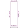 Felpudo gris 115x500 cm de , Felpudos - Ref: Foro24-4105644, Precio: 113,21 €, Descuento: %