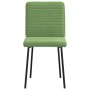 Sillas de comedor 6 unidades terciopelo verde claro de , Sillas de comedor - Ref: Foro24-3315506, Precio: 248,17 €, Descuento: %