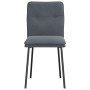 Sillas de comedor 6 unidades terciopelo gris oscuro de , Sillas de comedor - Ref: Foro24-3315680, Precio: 260,62 €, Descuento: %