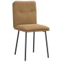 Sillas de comedor 4 unidades terciopelo marrón de , Sillas de comedor - Ref: Foro24-3315417, Precio: 169,88 €, Descuento: %