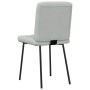 Sillas de comedor 2 unidades terciopelo gris claro de , Sillas de comedor - Ref: Foro24-4101080, Precio: 90,05 €, Descuento: %