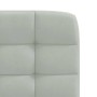 Sillas de comedor 2 unidades terciopelo gris claro de , Sillas de comedor - Ref: Foro24-4101080, Precio: 90,05 €, Descuento: %