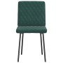 Sillas de comedor 2 unidades terciopelo verde oscuro de , Sillas de comedor - Ref: Foro24-4101105, Precio: 86,43 €, Descuento: %