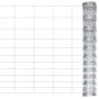 Valla de jardín de acero galvanizado plateado 50 m 150 cm de vidaXL, Paneles de vallas - Ref: Foro24-149505, Precio: 115,19 €...