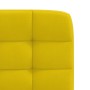 Sillas de comedor 6 unidades terciopelo amarillo de , Sillas de comedor - Ref: Foro24-3315457, Precio: 253,70 €, Descuento: %