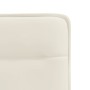 Sillas de comedor 4 unidades terciopelo crema de , Sillas de comedor - Ref: Foro24-3315318, Precio: 169,35 €, Descuento: %