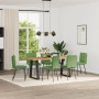 Sillas de comedor 6 unidades terciopelo verde claro de , Sillas de comedor - Ref: Foro24-3315682, Precio: 253,66 €, Descuento: %