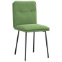 Sillas de comedor 6 unidades terciopelo verde claro de , Sillas de comedor - Ref: Foro24-3315682, Precio: 253,66 €, Descuento: %