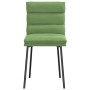 Sillas de comedor 4 unidades terciopelo verde claro de , Sillas de comedor - Ref: Foro24-3315385, Precio: 183,40 €, Descuento: %
