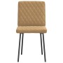 Sillas de comedor 6 unidades terciopelo marrón de , Sillas de comedor - Ref: Foro24-3315481, Precio: 249,03 €, Descuento: %