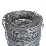 Valla de jardín de acero galvanizado plateado 50x1 m de vidaXL, Paneles de vallas - Ref: Foro24-149483, Precio: 76,34 €, Desc...