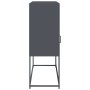 Aparador de acero laminado en frío antracita 100,5x39x107 cm de , Aparadores - Ref: Foro24-853418, Precio: 118,89 €, Descuent...