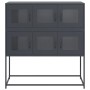 Aparador de acero laminado en frío antracita 100,5x39x107 cm de , Aparadores - Ref: Foro24-853424, Precio: 137,11 €, Descuent...