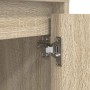 Mesilla de noche con luces LED roble Sonoma 38x34x50 cm de , Mesitas de noche - Ref: Foro24-861269, Precio: 47,72 €, Descuent...