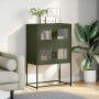 Aparador de acero verde oliva 68x39x107 cm de , Aparadores - Ref: Foro24-853348, Precio: 101,89 €, Descuento: %