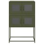 Aparador de acero verde oliva 68x39x107 cm de , Aparadores - Ref: Foro24-853348, Precio: 101,89 €, Descuento: %