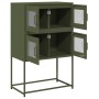 Aparador de acero verde oliva 68x39x107 cm de , Aparadores - Ref: Foro24-853348, Precio: 101,89 €, Descuento: %