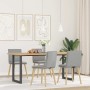 Sillas de comedor 4 uds tela gris nube de , Sillas de comedor - Ref: Foro24-3315364, Precio: 210,65 €, Descuento: %