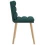 Sillas de comedor 4 unidades tela verde oscuro de , Sillas de comedor - Ref: Foro24-3315398, Precio: 212,77 €, Descuento: %