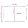 Toldo de vela rectangular tela Oxford terracota 5x7 m en Sombrillas | Comprar online en Foru.es