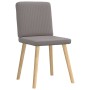 Sillas de comedor 6 unidades de tela gris taupe de , Sillas de comedor - Ref: Foro24-3315573, Precio: 292,28 €, Descuento: %