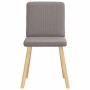 Sillas de comedor 6 unidades de tela gris taupe de , Sillas de comedor - Ref: Foro24-3315573, Precio: 292,28 €, Descuento: %