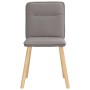 Sillas de comedor 4 unidades tela taupe de , Sillas de comedor - Ref: Foro24-3315326, Precio: 200,59 €, Descuento: %