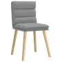 Sillas de comedor 4 unidades tela gris claro de , Sillas de comedor - Ref: Foro24-3315393, Precio: 212,77 €, Descuento: %