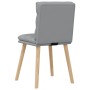 Sillas de comedor 4 unidades tela gris claro de , Sillas de comedor - Ref: Foro24-3315393, Precio: 212,77 €, Descuento: %