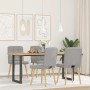 Sillas de comedor 4 uds tela gris nube de , Sillas de comedor - Ref: Foro24-3315200, Precio: 202,26 €, Descuento: %