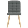 Sillas de comedor 6 unidades tela gris oscuro de , Sillas de comedor - Ref: Foro24-3315462, Precio: 303,47 €, Descuento: %