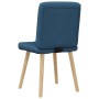 Sillas de comedor 4 unidades tela azul de , Sillas de comedor - Ref: Foro24-3315199, Precio: 204,72 €, Descuento: %
