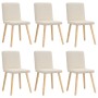 Sillas de comedor 6 unidades lino de , Sillas de comedor - Ref: Foro24-3315578, Precio: 308,16 €, Descuento: %
