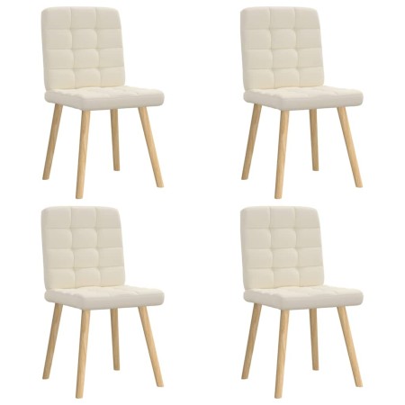 Sillas de comedor 4 unidades lino de , Sillas de comedor - Ref: Foro24-3315202, Precio: 211,45 €, Descuento: %