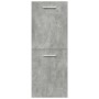 Juego muebles de baño 4 pzas madera contrachapada gris hormigón de , Muebles de baño - Ref: Foro24-3324902, Precio: 249,82 €,...