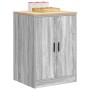 Armario de garaje de madera maciza pino gris Sonoma 60x51x85 cm de , Armarios industriales - Ref: Foro24-860576, Precio: 91,3...