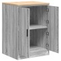 Armario de garaje de madera maciza pino gris Sonoma 60x51x85 cm de , Armarios industriales - Ref: Foro24-860576, Precio: 91,3...