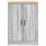 Armario de garaje de madera maciza pino gris Sonoma 60x51x85 cm de , Armarios industriales - Ref: Foro24-860576, Precio: 91,3...