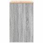 Armario de garaje de madera maciza pino gris Sonoma 60x51x85 cm de , Armarios industriales - Ref: Foro24-860576, Precio: 91,3...